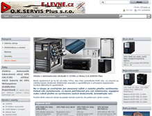 Tablet Screenshot of e-levne.cz